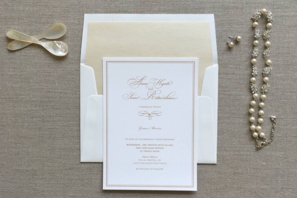 Image with stationery letters